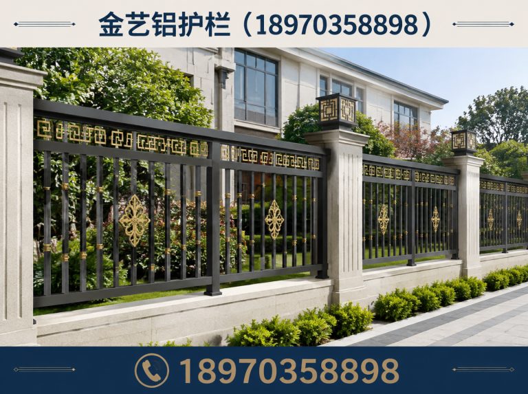 铅山县铝艺庭院门展示图
